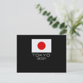 Tokio 2021 briefkaart (Staand voorkant)