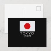 Tokio 2021 briefkaart (Voorkant / Achterkant)