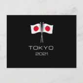 Tokio 2021 briefkaart (Voorkant)