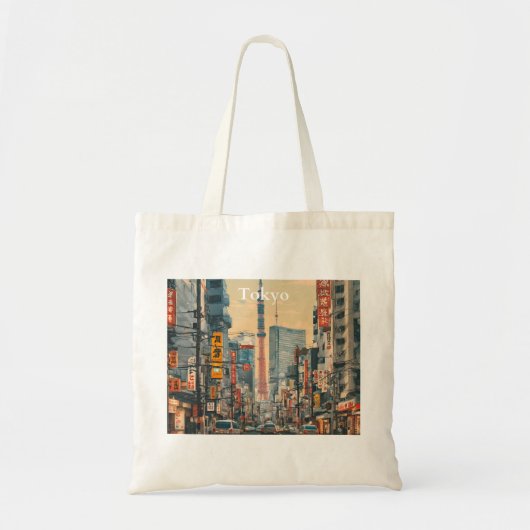 Tokio (4) tote bag (Voorkant)