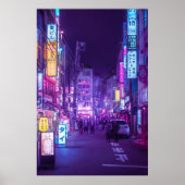 Tokio a Neon Garden Poster (Voorkant)