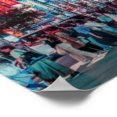 Tokio bij nacht - Japan Poster (Hoek)