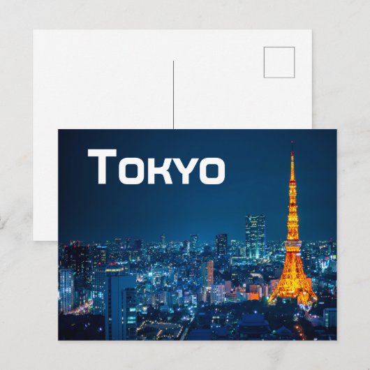 Tokio Briefkaart (Voorkant / Achterkant)