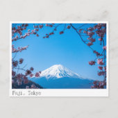 Tokio, Briefkaart Fuji-berg (Voorkant)