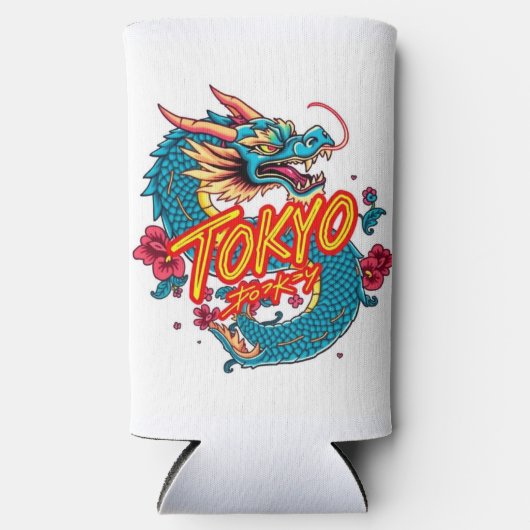 Tokio Draak Seltzer Blikjeskoeler (Voorkant)