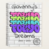 Tokio Dromen Graffiti Planner (Voorkant)