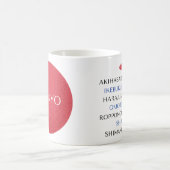 Tokio en andere steden koffiemok (Center)