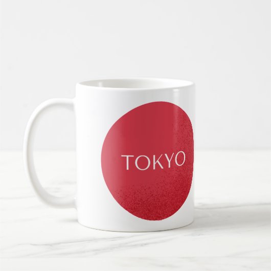 Tokio en andere steden koffiemok (Links)