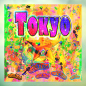 Tokio Epoch Uur Venster Cling Raamsticker (Vel 3)