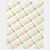 Tokio Fleece Deken (Voorkant)