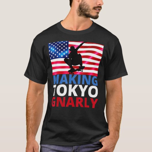  Tokio Gnarrly Japan Summer Games 0l T-shirt (Voorkant)