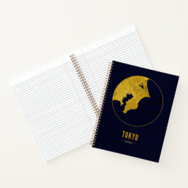Tokio Golden Map Notitieboek