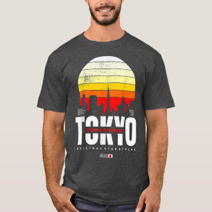 Tokio het land van de oorspronkelijke Rising Sun S T-shirt