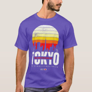 Tokio het land van de oorspronkelijke Rising Sun S T-shirt