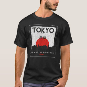Tokio Het land van de rijzende zon Japan T-shirt
