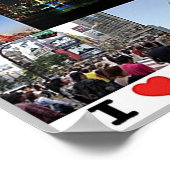 Tokio - I Love - Japan - Poster (Hoek)