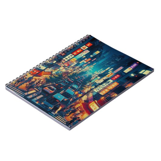 Tokio in beweging notitieboek (Linkerzijde)