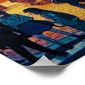 Tokio in beweging poster (Hoek)