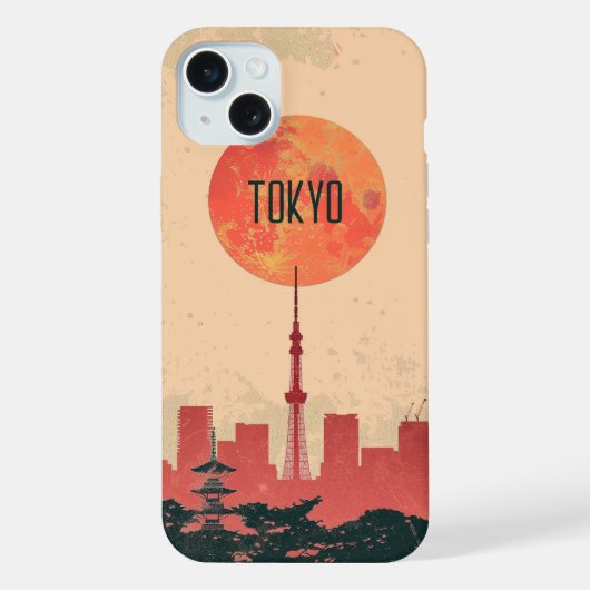 Tokio iPhone Hoesje (Achterkant)