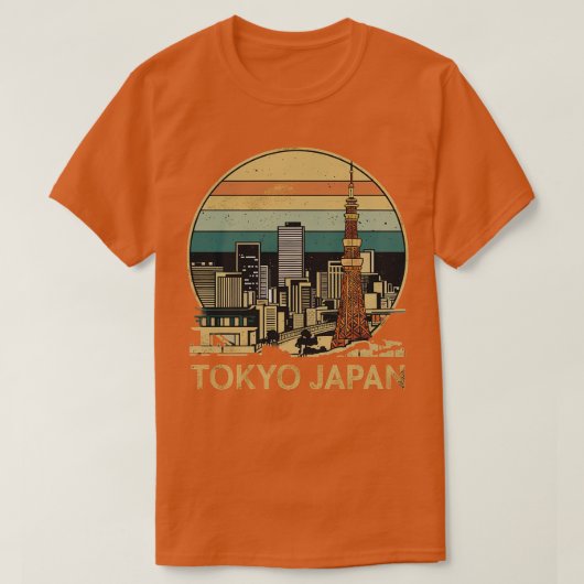 Tokio Japan 1 T-shirt (Design voorkant)