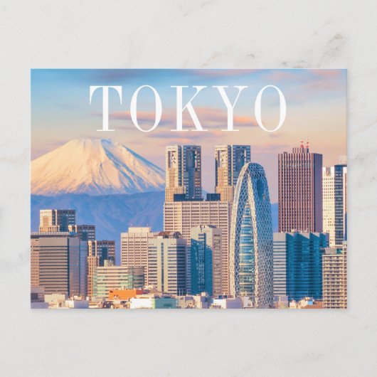 Tokio Japan | berg Fuji Briefkaart (Voorkant)
