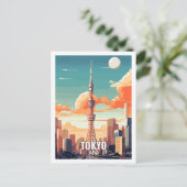 Tokio Japan Beroemde reisplekken Briefkaart (Staand voorkant)
