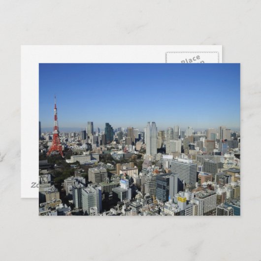 Tokio, Japan Briefkaart (Voorkant / Achterkant)