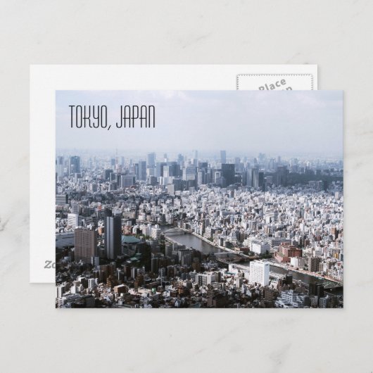 Tokio, Japan Briefkaart (Voorkant / Achterkant)