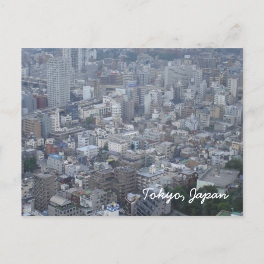 Tokio, Japan Briefkaart (Voorkant)