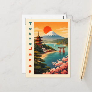 Tokio Japan Briefkaart
