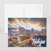 Tokio, Japan Briefkaart (Voorkant / Achterkant)