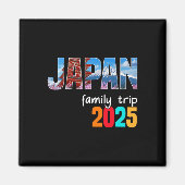 Tokio Japan Familiereis 2025 Zomervakantie Adven Magneet (Voorkant)