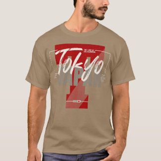 Tokio Japan het land van de stijgende zonnepremie T-shirt