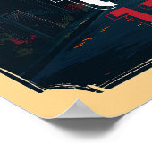 Tokio, Japan: Mount Fuji en stadsgezicht Poster (Hoek)