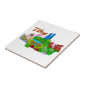 Tokio - Japan.png Tegeltje (Zijkant)