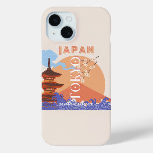 Tokio Japan Reiskunst iPhone 15 Case