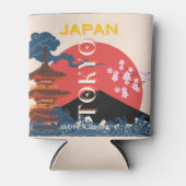 Tokio Japan Reiskunst, Retro Reiskunst Blikjeskoeler (Voorkant)