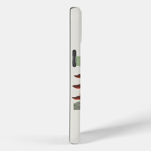 Tokio Japan Reiskunst, Retro Reiskunst Case-Mate iPhone Case (Achterkant / Rechts)