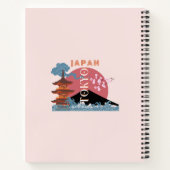 Tokio Japan Reiskunst, Retro Reiskunst Notitieboek (Achterkant)
