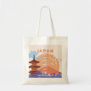 Tokio Japan Reiskunst Tote Bag