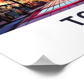 Tokio Japan Reisprint Poster (Hoek)