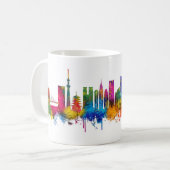 Tokio Japan Skyline Koffiemok (Voorkant links)
