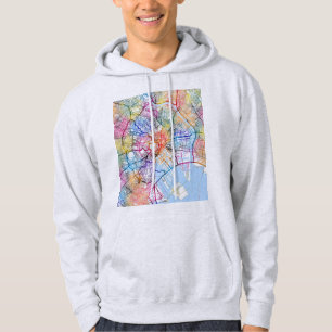 Tokio Japan Stadkaart Hoodie