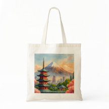Tokio Japan Stadsgezicht Aquarel Souvenir