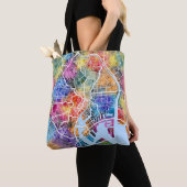 Tokio Japan Stadsplattegrond Tote Bag (Dichtbij)