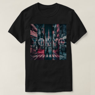Tokio Japan Stedelijke Straatstijl T-shirt