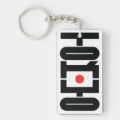 Tokio Japan T-shirt 02 Sleutelhanger (Voorkant)