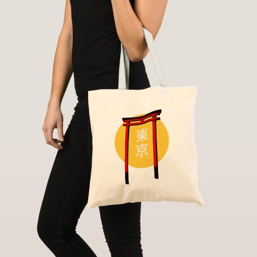 Tokio, Japan Torii Gate Tote Bag (Voorkant (product))