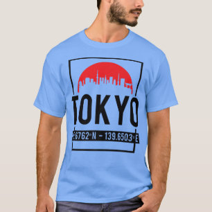 Tokio Japan Trendy Japanse inheemse reispremie T-shirt