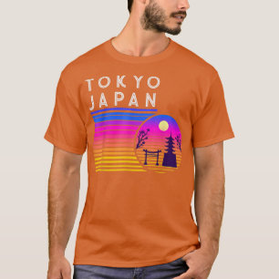 Tokio Japan Vaporwave Aesthetisch Lofi Retro Synth T-shirt